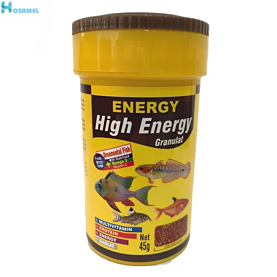 Energy fish food, High Energy Granulat model, 250 ml